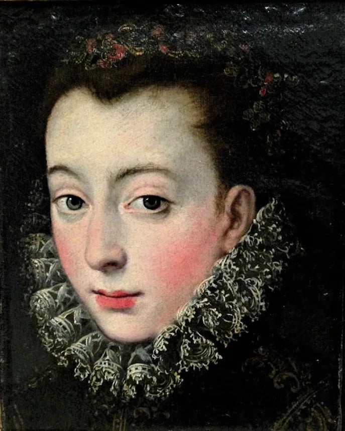 Portret damy, prawdopodobnie Maddalena Osuna Giron - Federico Barroci