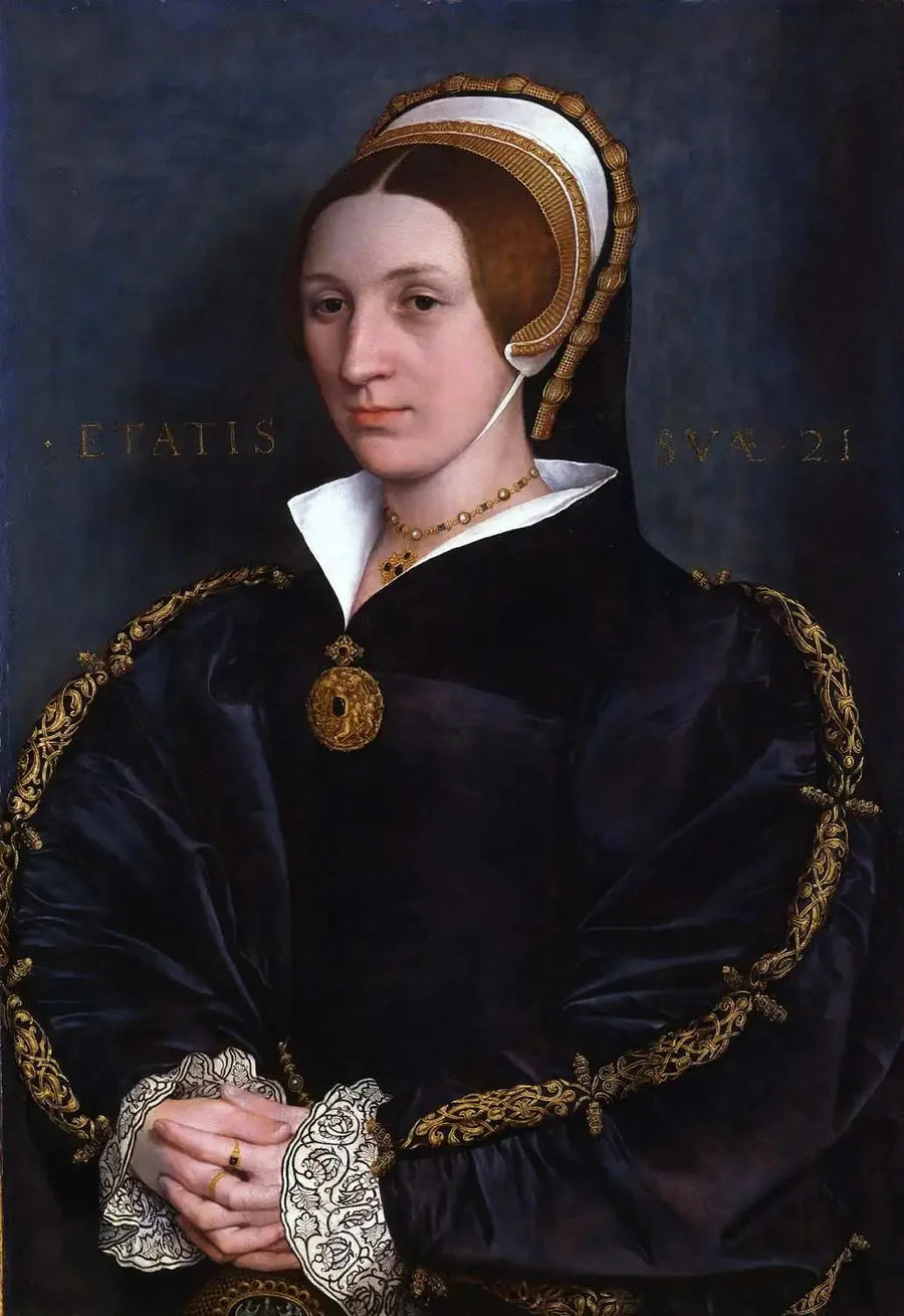 Portret damy, prawdopodobnie członka rodziny Cromwell - Hans Holbein Młodszy