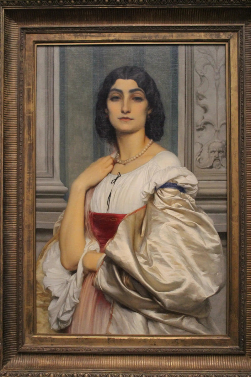 Portret damy rzymskiej (La Nanna) - Frederic Leighton
