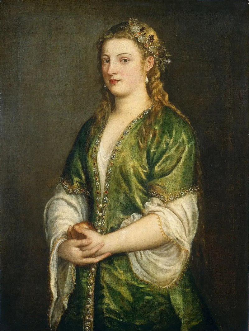 Portret damy - Titian