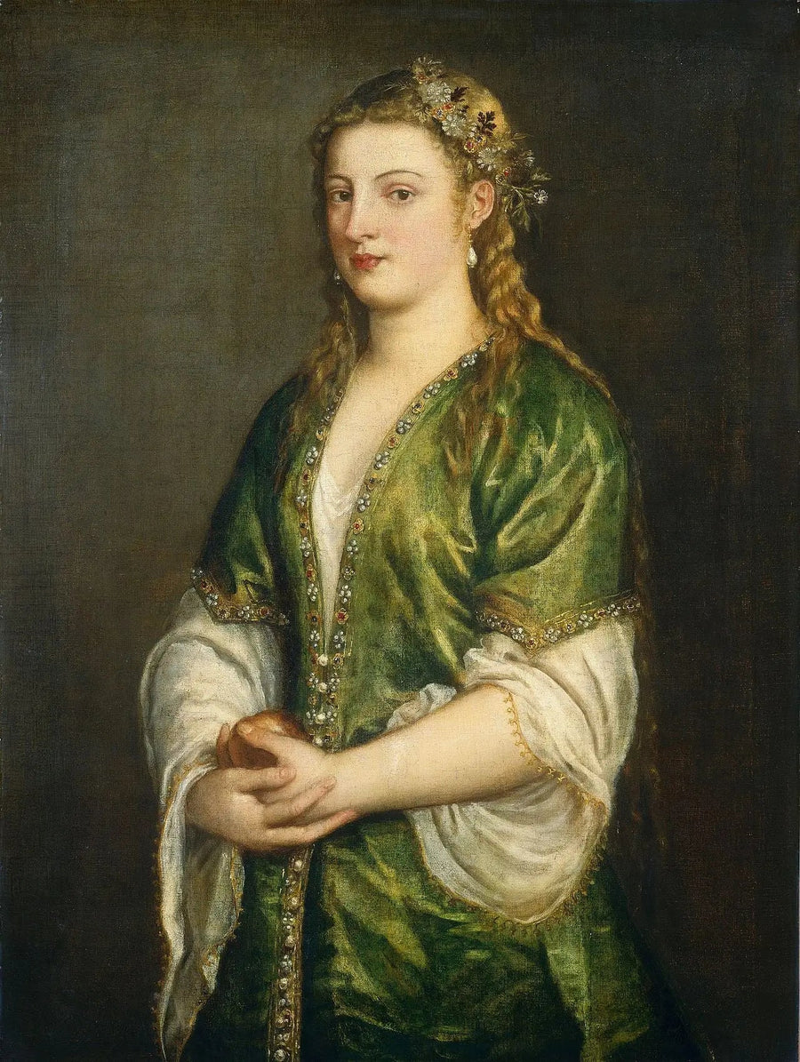 Portret damy - Titian