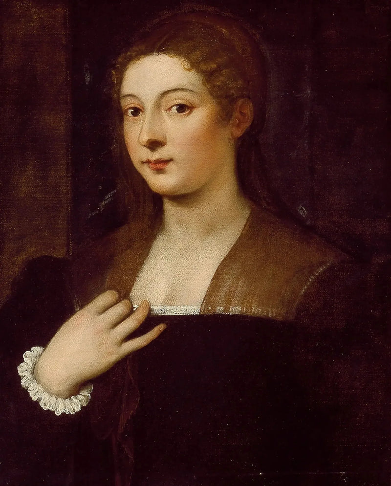 Portret damy - Titian