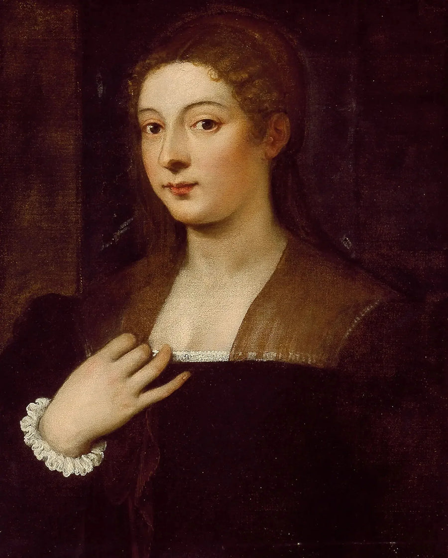 Portret damy - Titian