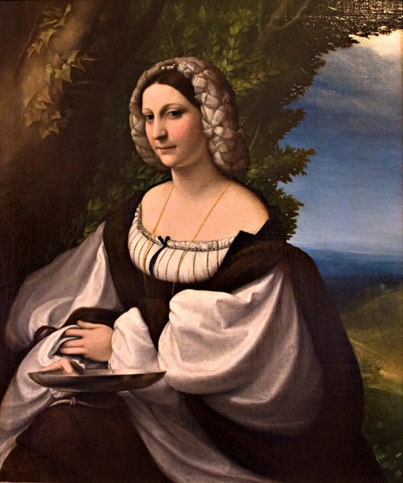 Portret kobiety - Antonio da Correggio