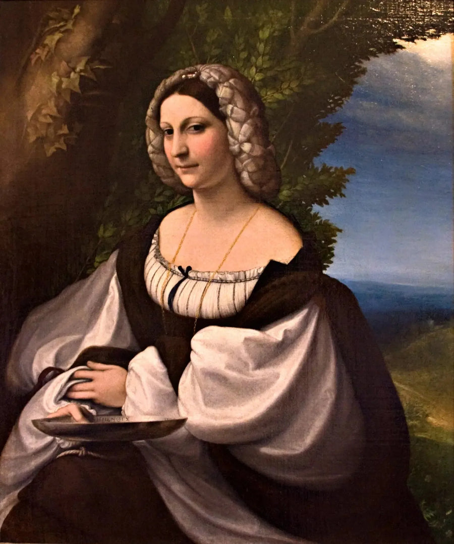 Portret kobiety - Antonio da Correggio