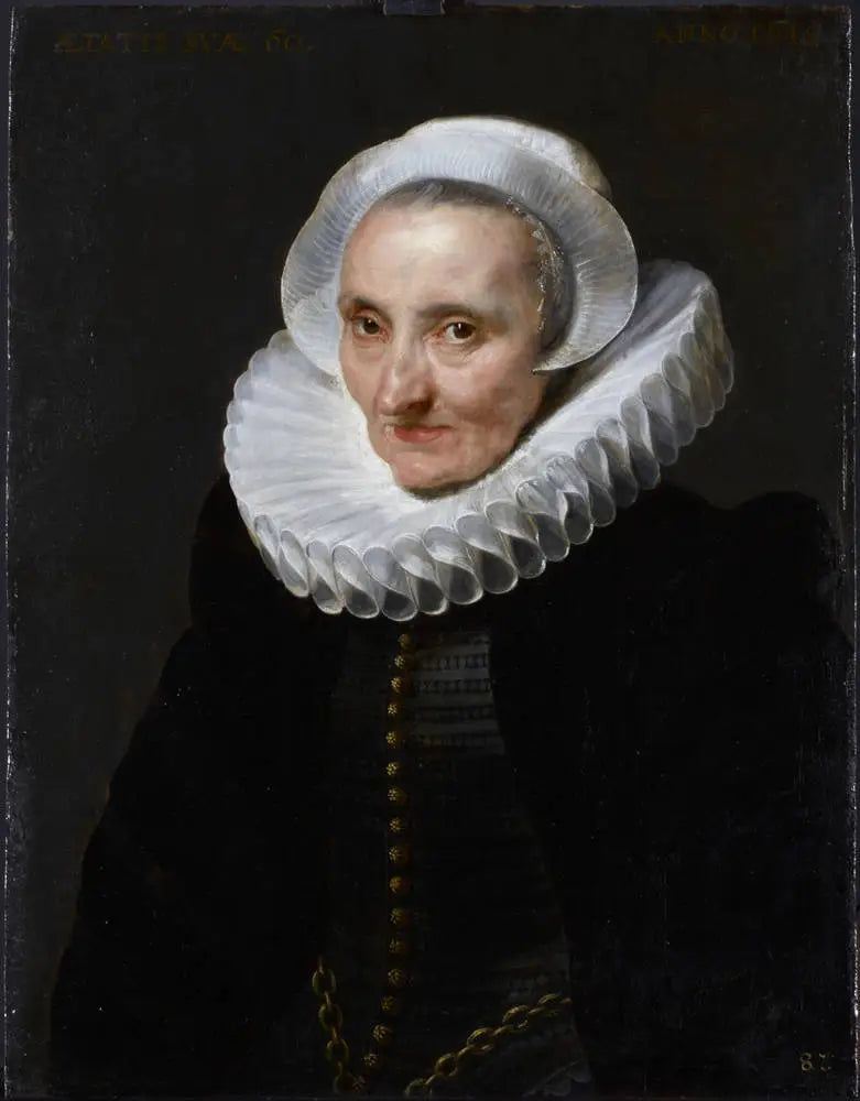 Portret kobiety w wieku 60 lat - Antoine van Dyck