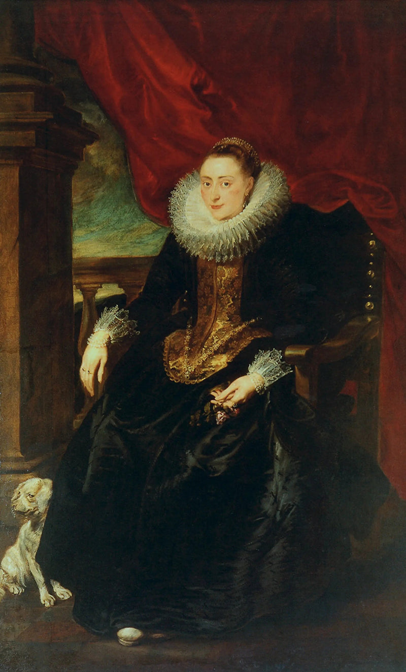 Portret kobiety z rodziny Vinck/Vincque - Antoine van Dyck
