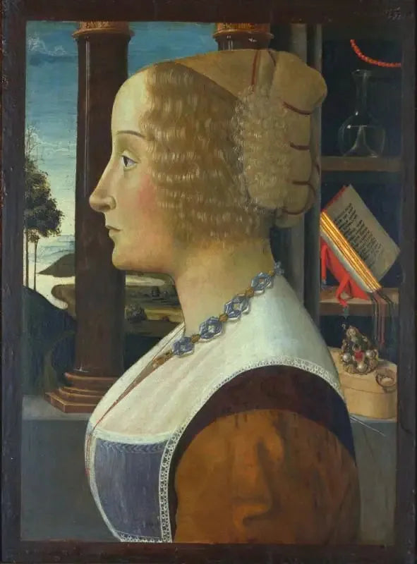 Portret kobiety - Domenico Ghirlandaio