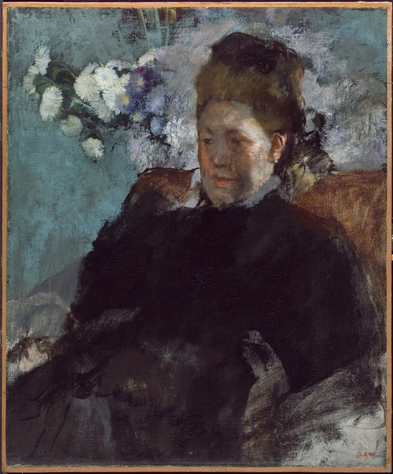 Portret kobiety - Edgar Degas