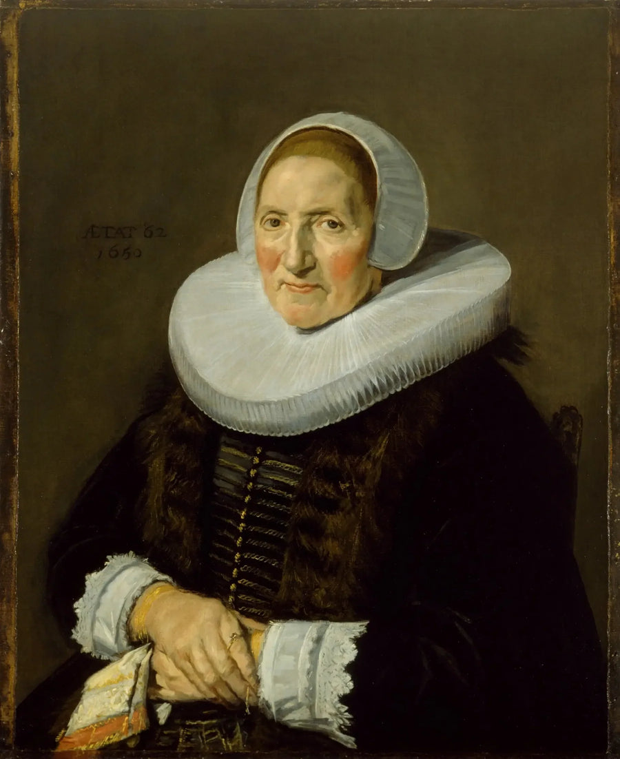 Portret kobiety - Frans Hals