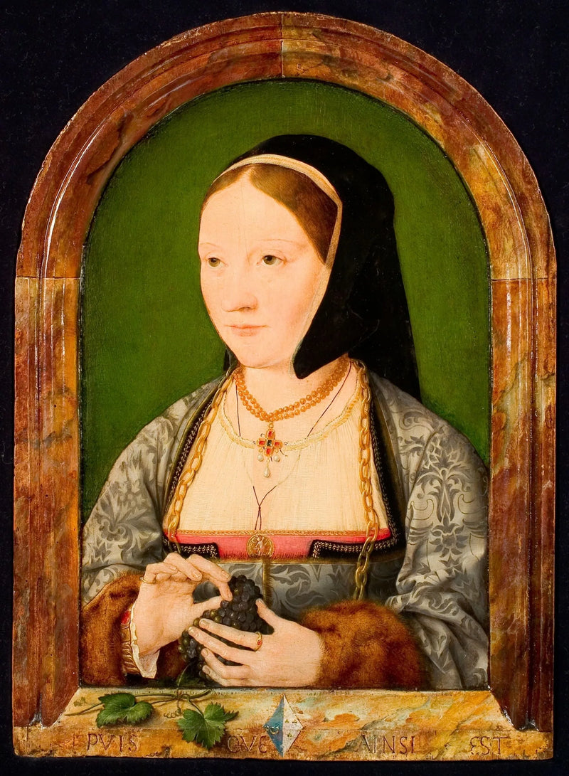 Portret nieznajomej kobiety - Joos van Cleve