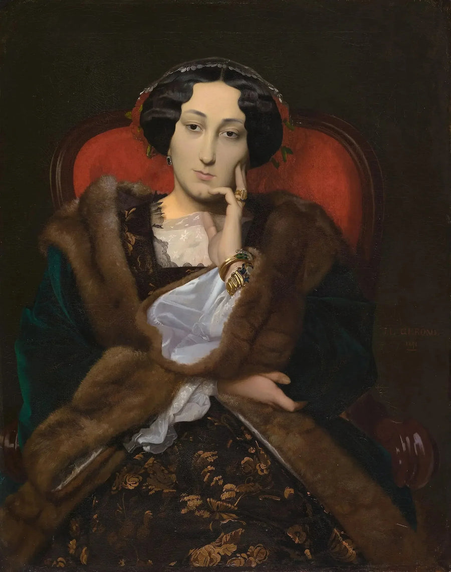 Portret kobiety - Jean-Léon Gérôme