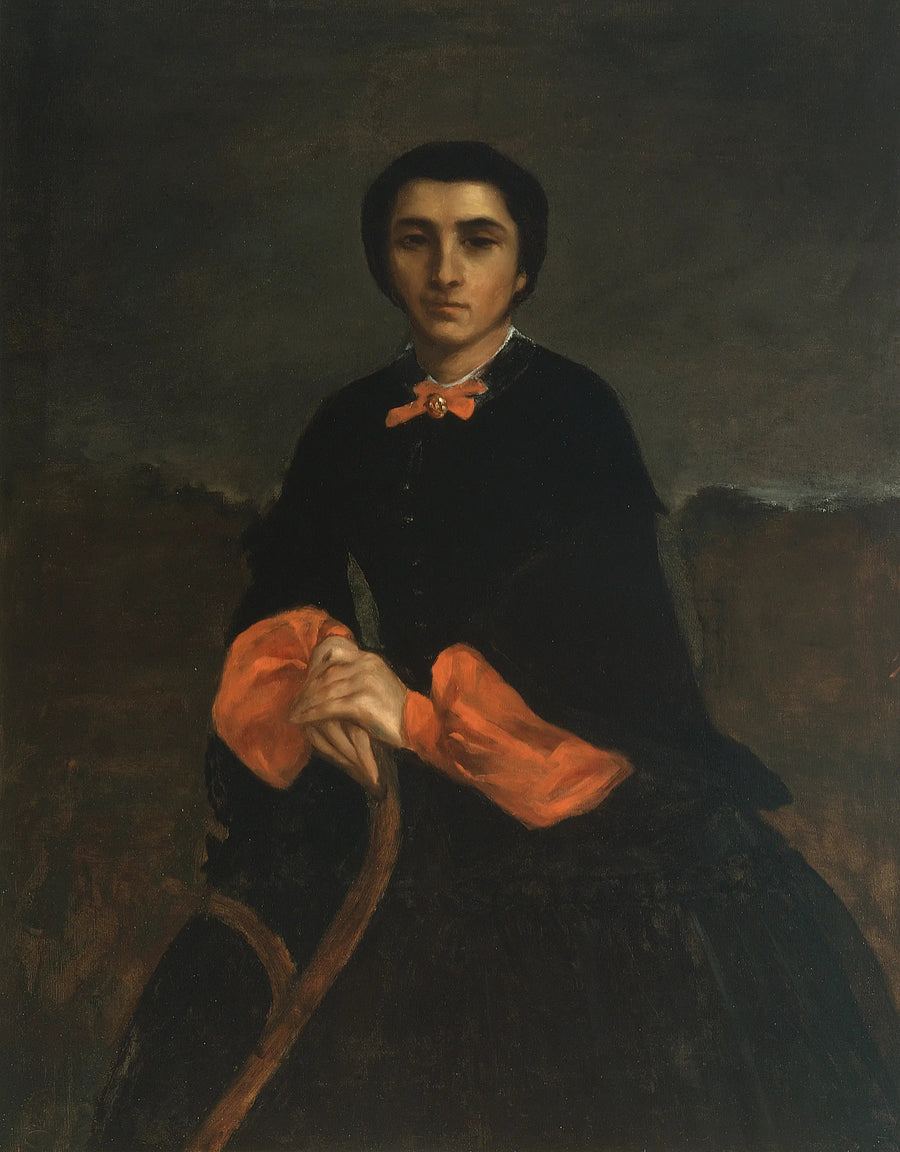Portret kobiety: Juliette Courbet - Gustave Courbet