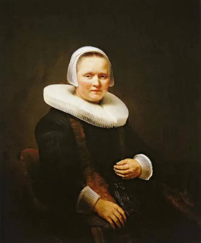 Portret kobiety, być może Anna Wijmer - Rembrandt