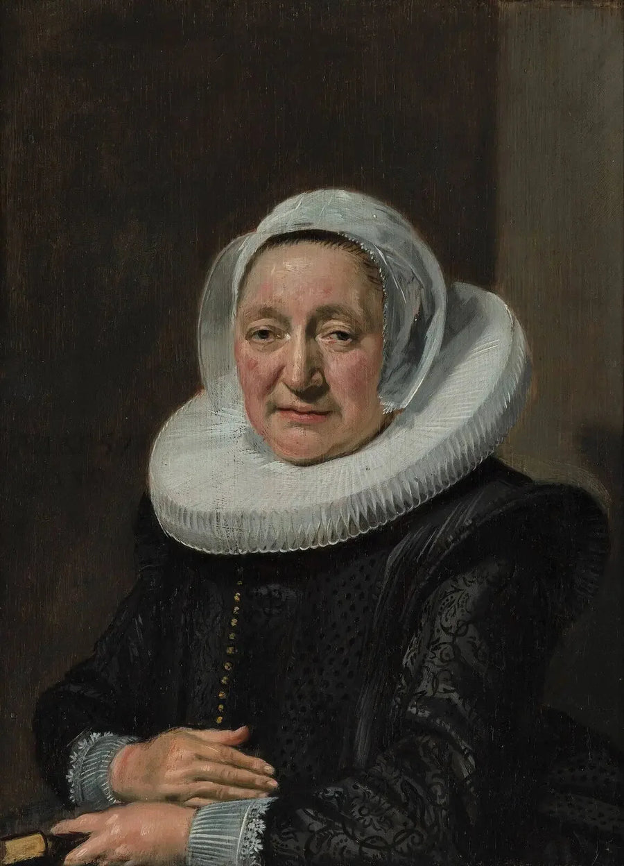 Portret kobiety, możliwe Judith van Breda - Frans Hals