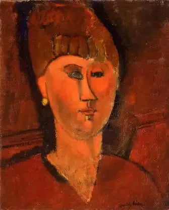 Portret rosyjskiej kobiety - Amedeo Modigliani