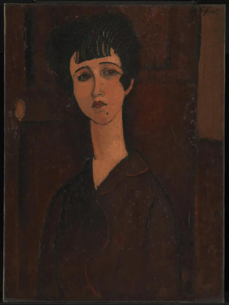 Portret dziewczyny - Amedeo Modigliani