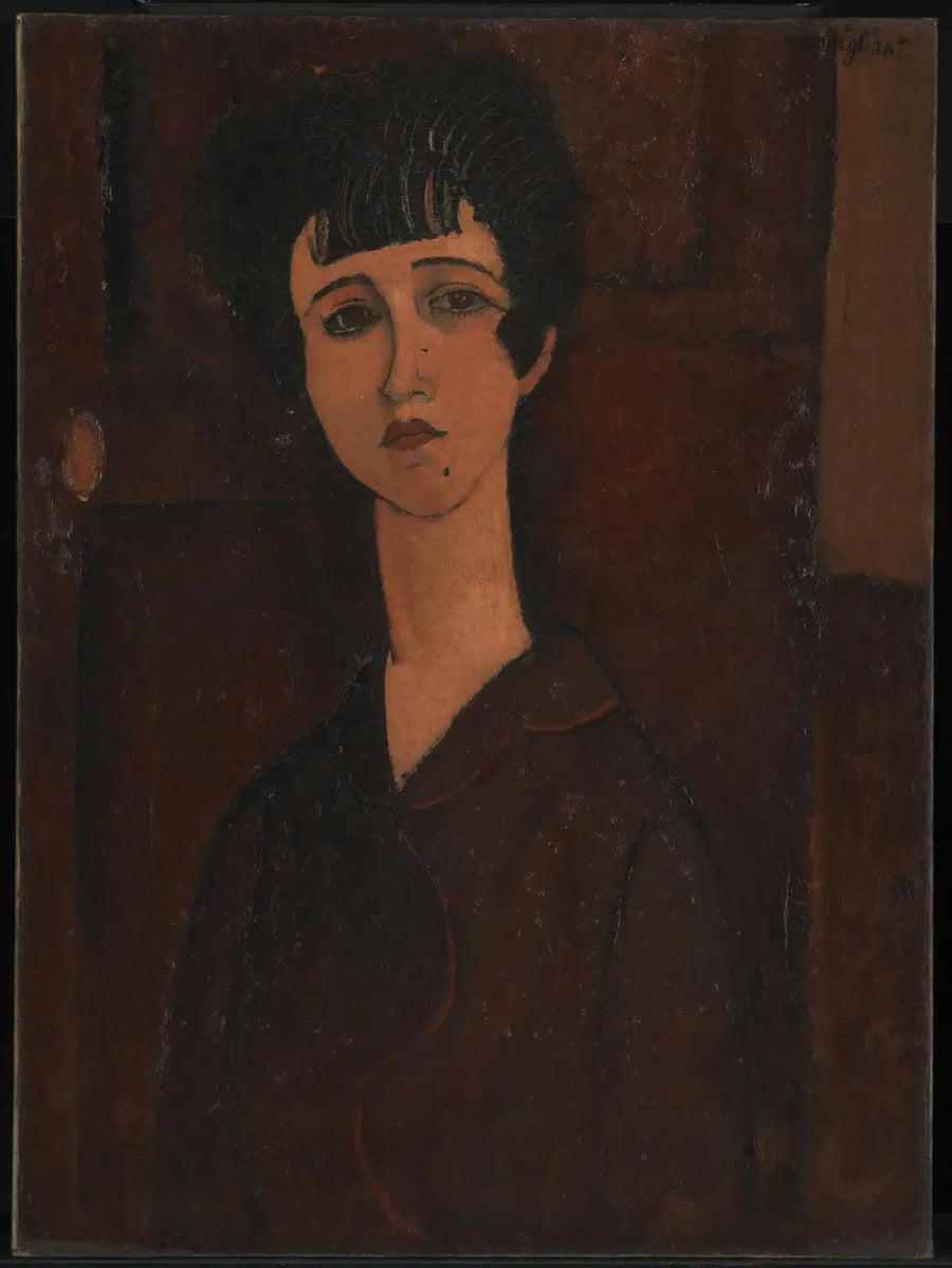 Portret dziewczyny - Amedeo Modigliani