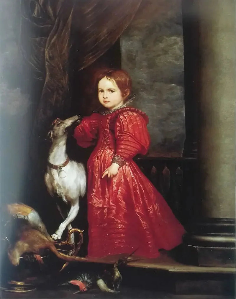 Portret dziewczyny w Dianie - Antoine van Dyck