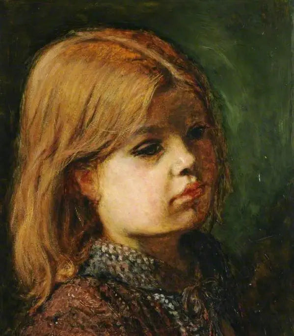 Portret dziewczyny - John Everett Millais