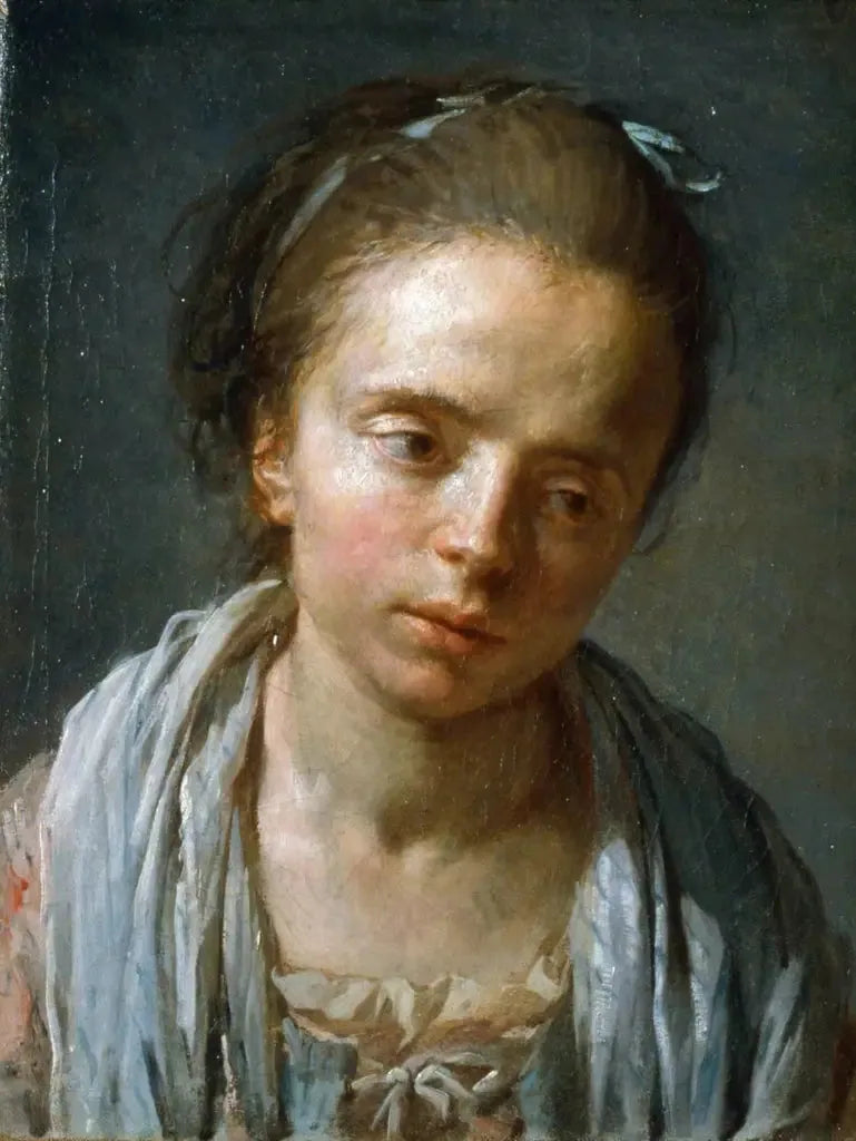 Portret dziewczyny - Nicolas-Bernard Lépicié