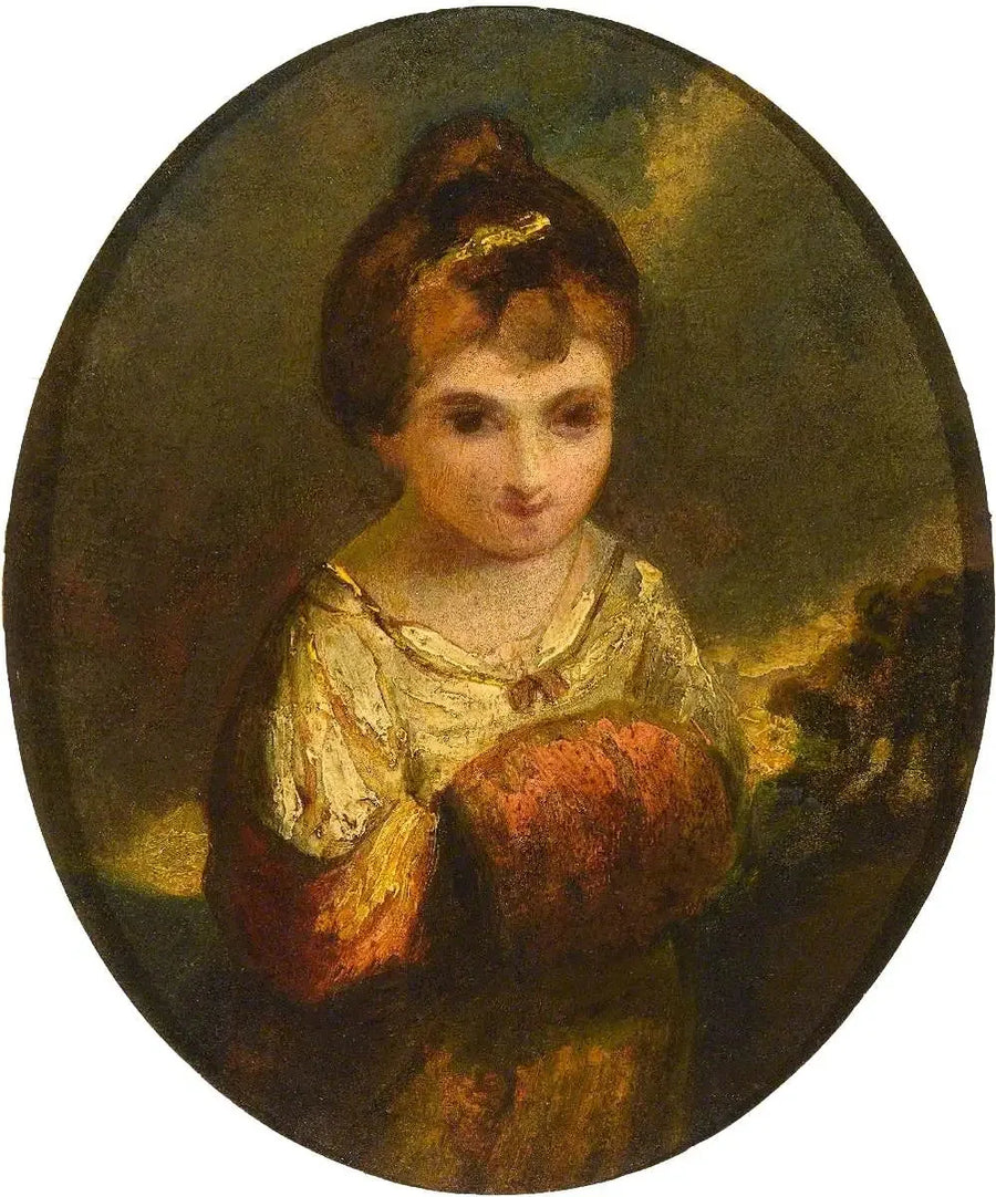 Portret dziewczyny (może Theophila Palmer, 1757–1848) - Joshua Reynolds