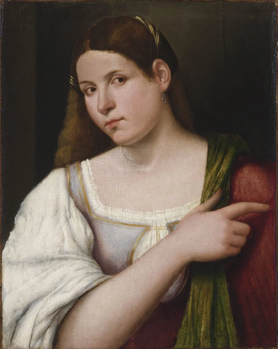 Portret dziewczyny - Sebastiano del Piombo