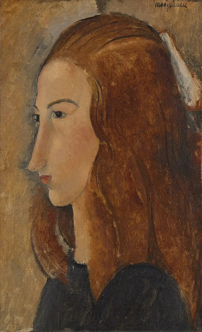 Portret młodej kobiety - Amedeo Modigliani