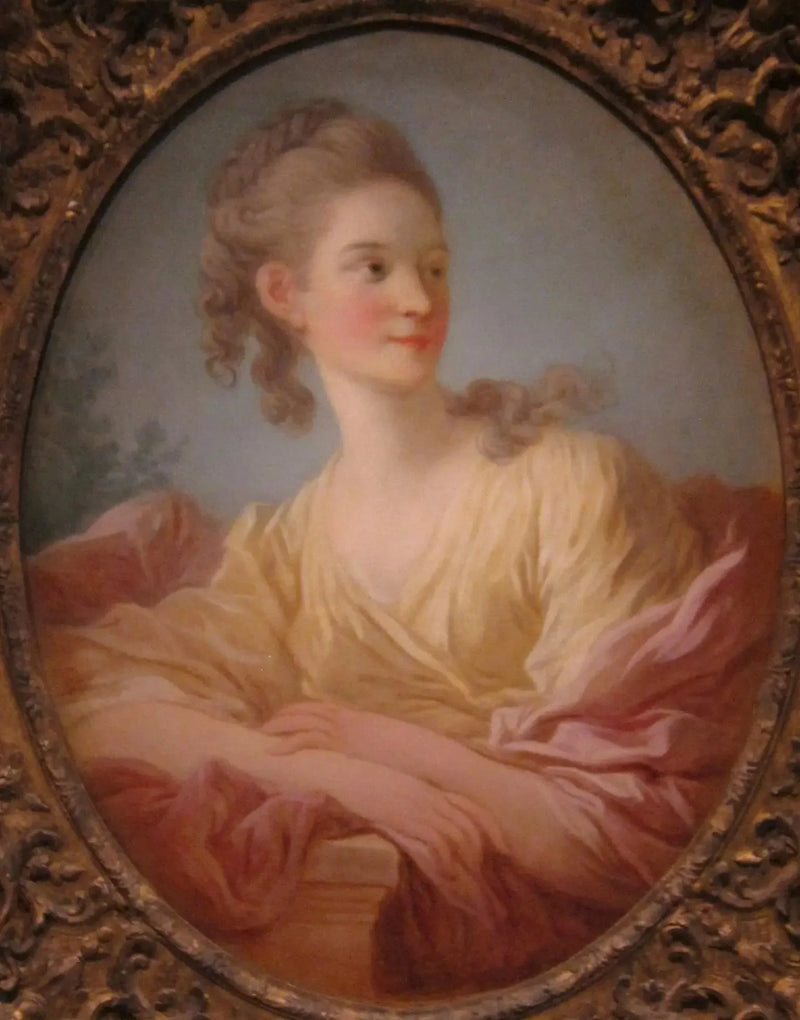 Portret młodej kobiety, zwanej Gabrielle de Caraman, markiza de la Fare - Jean-Honoré Fragonard