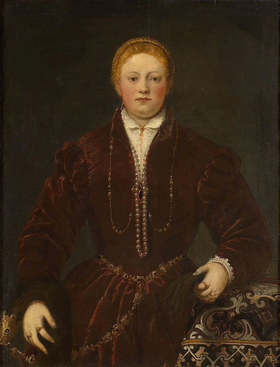 Portret młodej kobiety - Jacopo Tintoretto