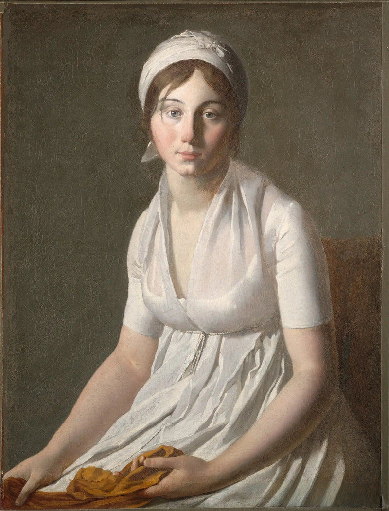 Portret młodej kobiety - Jacques-Louis David