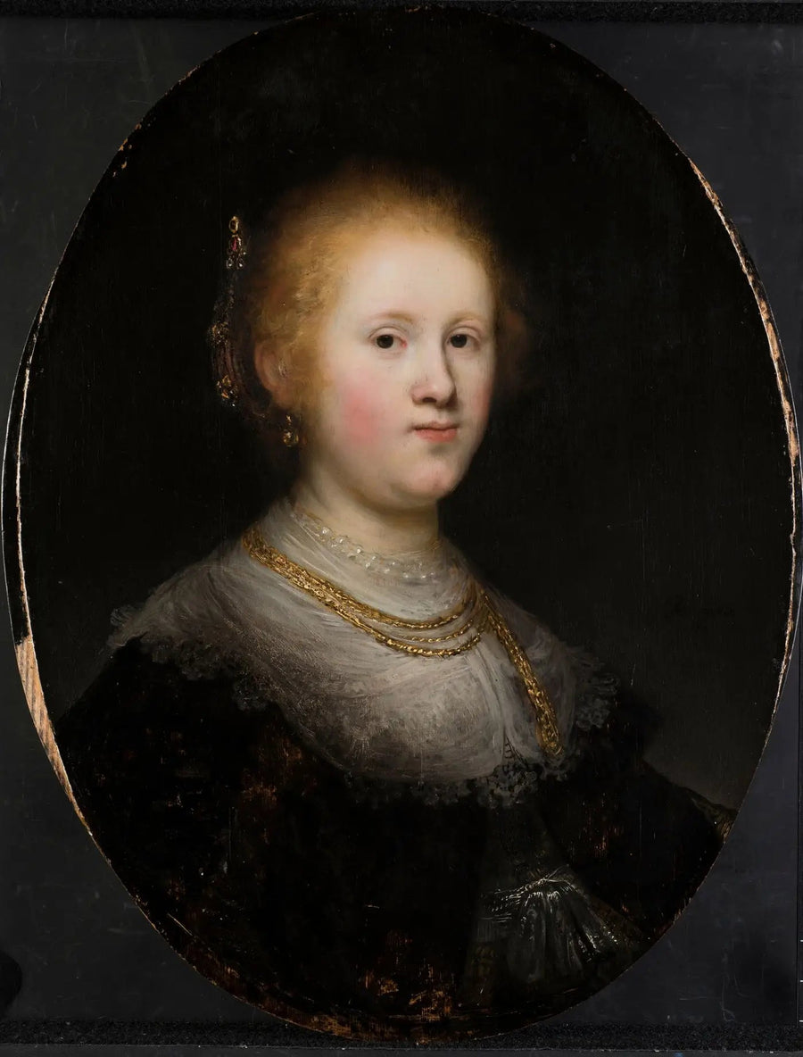 Portret młodej kobiety - Rembrandt