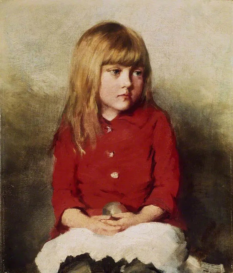 Portret młodej dziewczyny - John Everett Millais