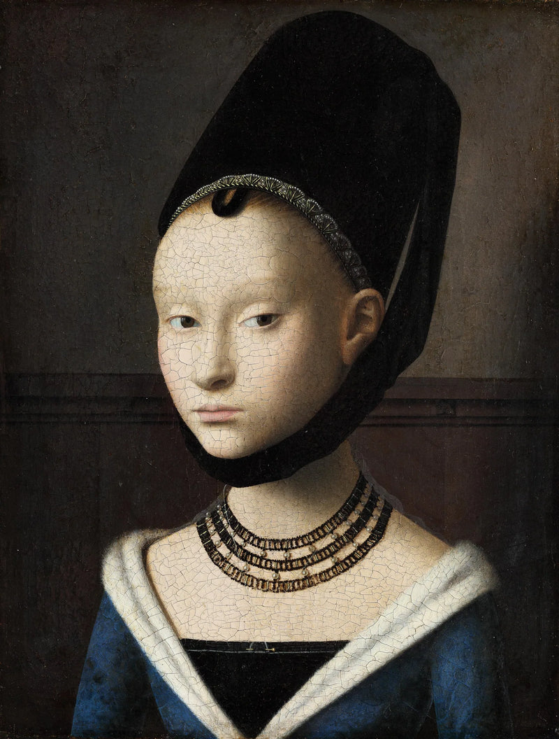 Portret młodej dziewczyny - Petrus Christus