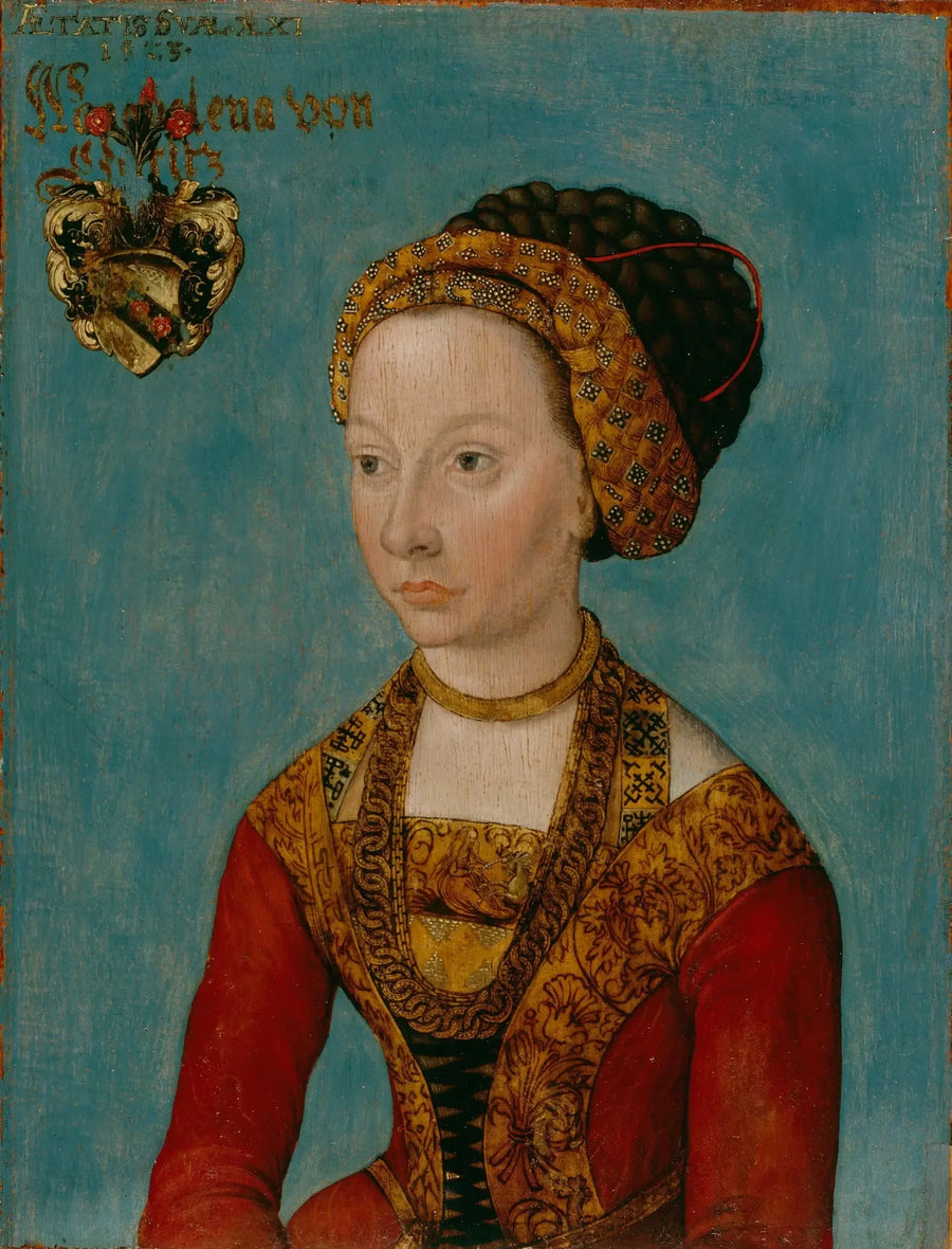 Portret panny młodej - Lucas Cranach Starszy