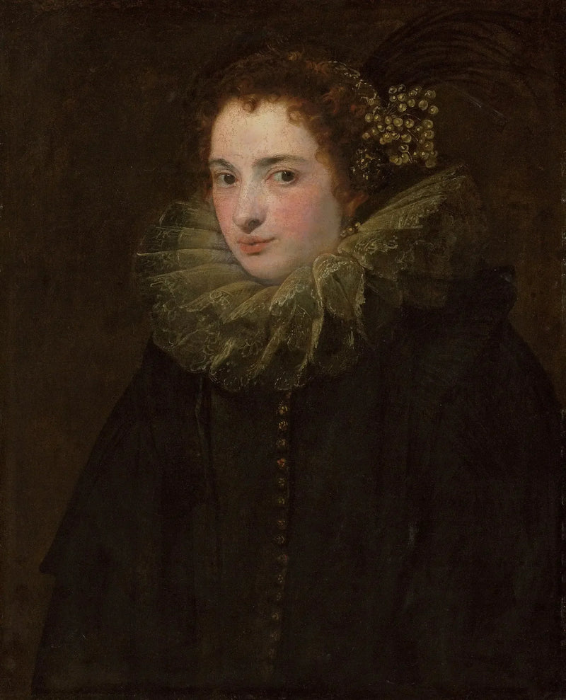 Portret szlachetnej kobiety - Antoine van Dyck
