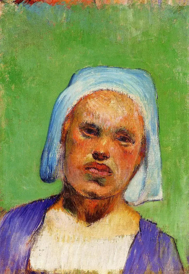 Portret Pont-avennois, być może Marie Louarn - Paul Gauguin