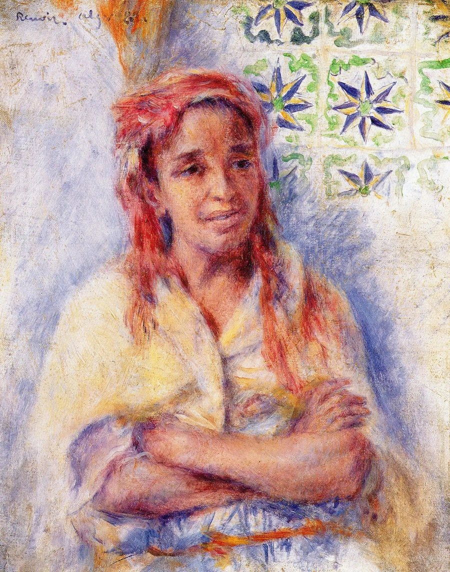 Portret starej arabskiej kobiety - Pierre-Auguste Renoir