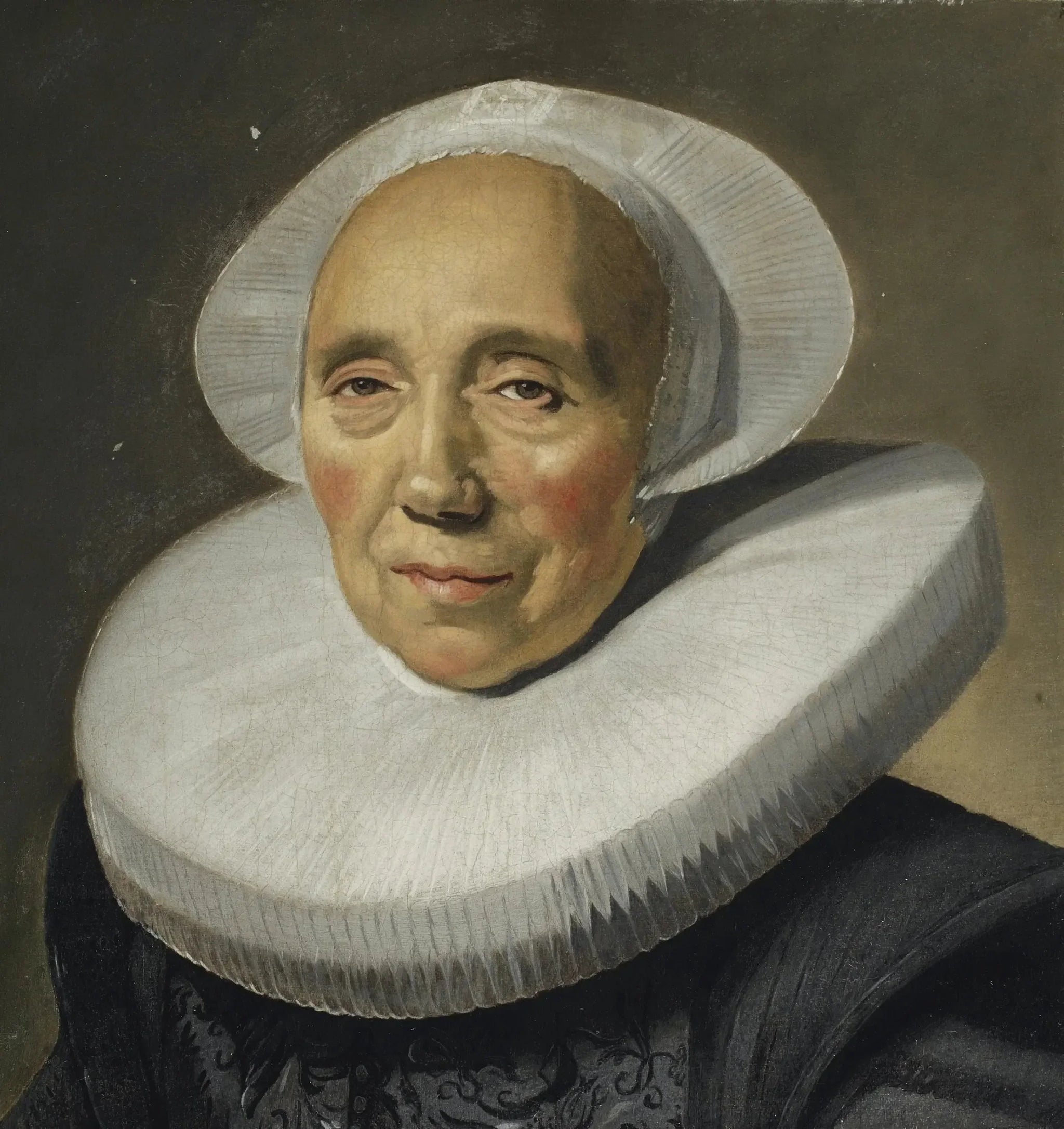 Portrait d'une vieille femme - Frans Hals image 1 reproduction d’œuvre d’art à l’huile