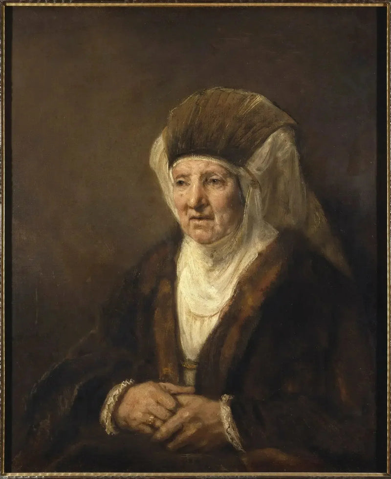 Portret starej kobiety - Rembrandt