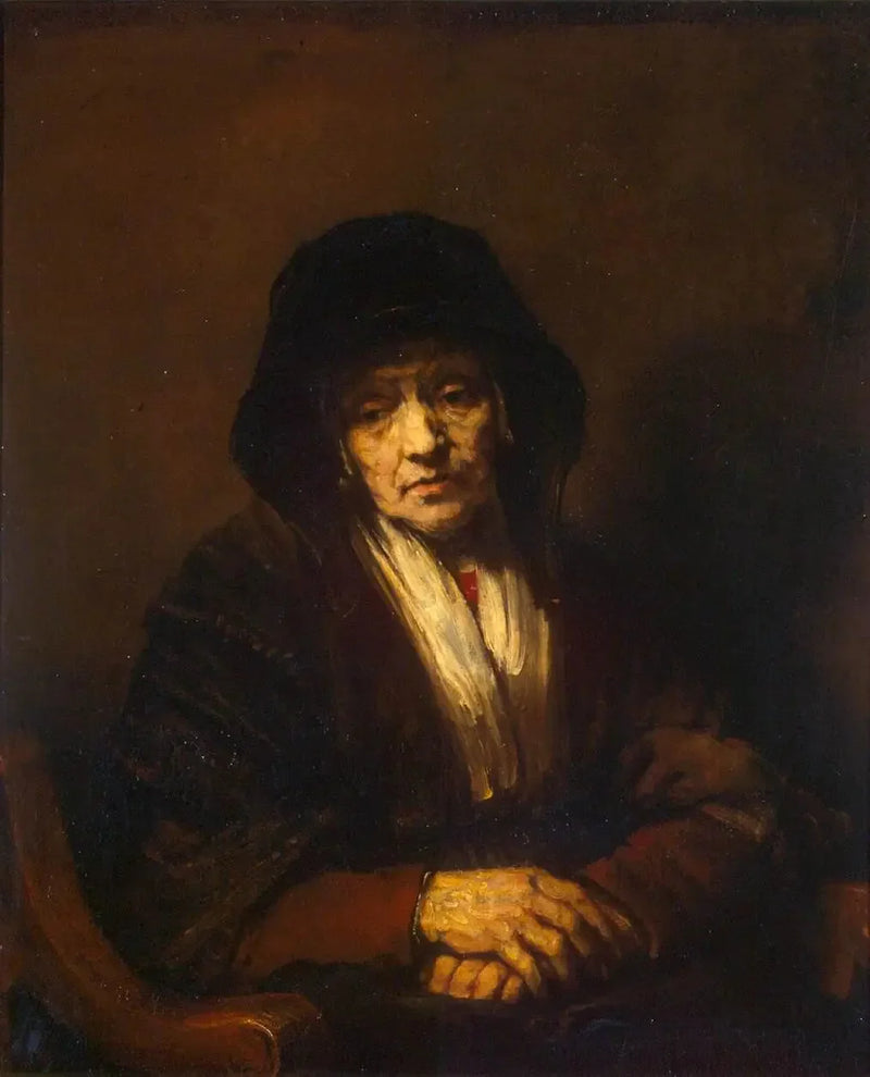 Portret starej kobiety - Rembrandt