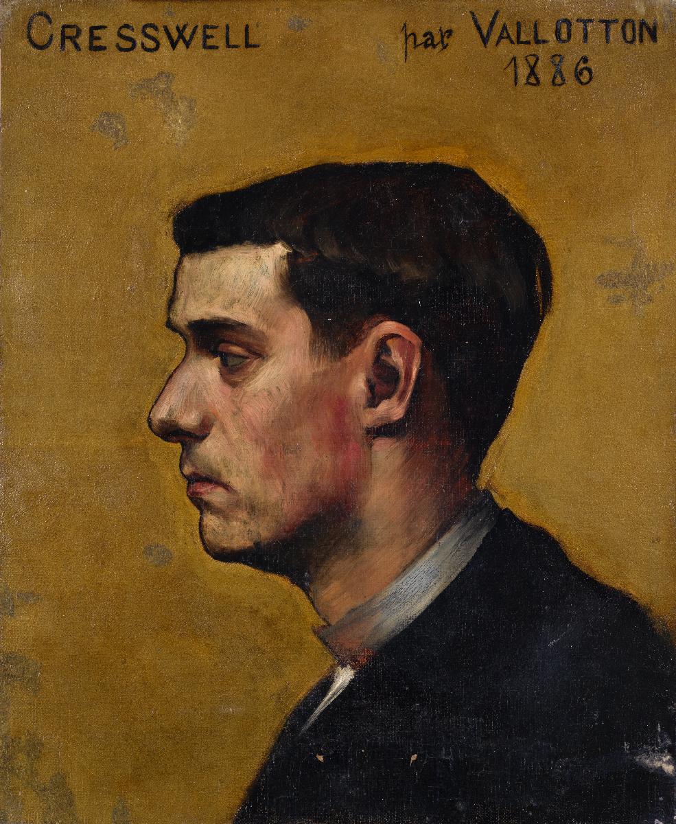 Portrait d’Albert Cresswell - Félix Vallotton - Alpha Reproduction