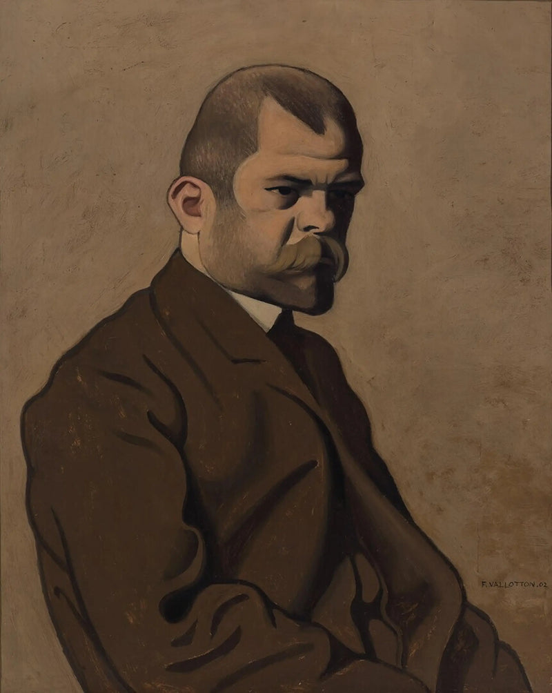 Portret Ambroise'a Vollarda - Félix Vallotton