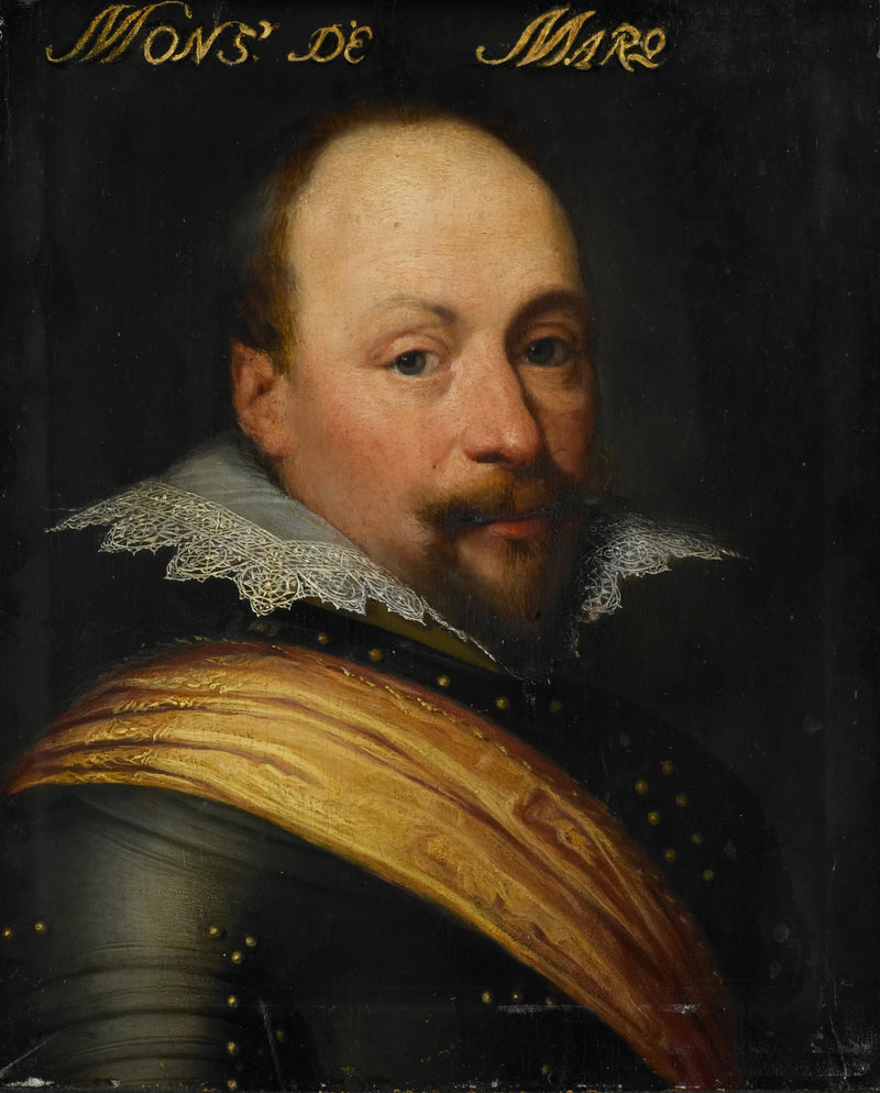 Portrait de Daniël de Hertaing (?-1625), seigneur de Marquette - Jan van Ravesteyn