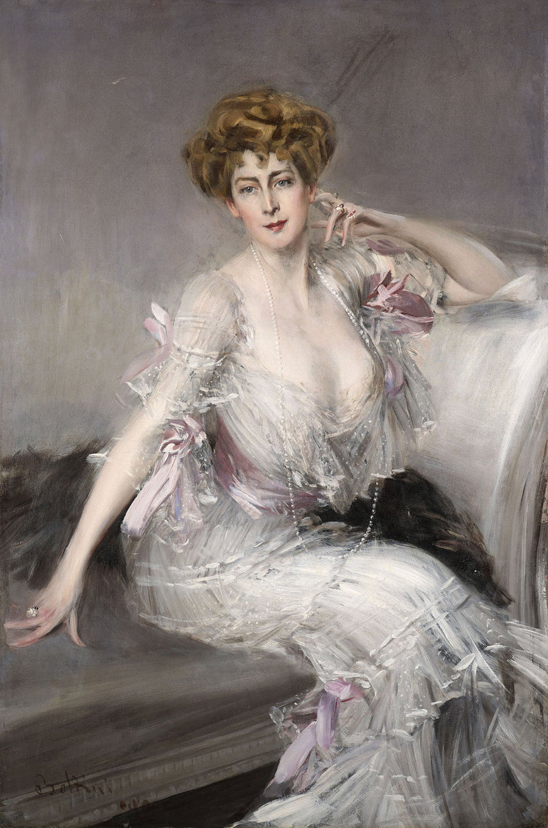 Portret Anny Elisabeth Hansen - Giovanni Boldini