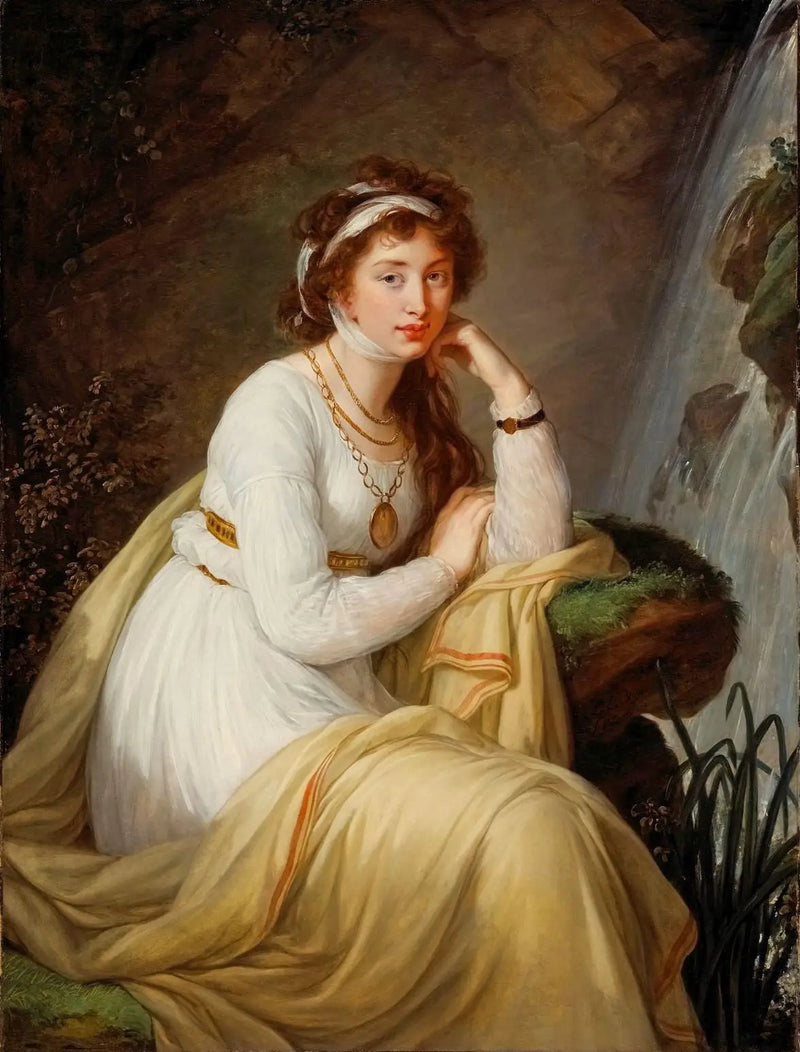 Portret Anny Iwanowny Tołstoj (Baryatinska) - Élisabeth Vigée Le Brun