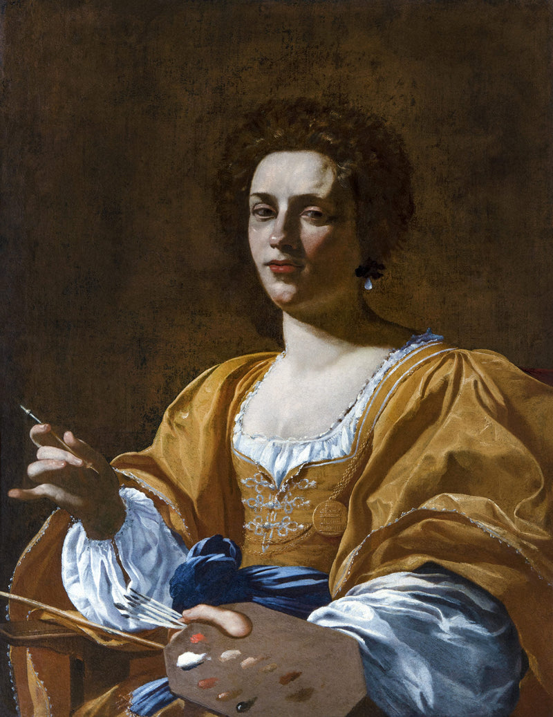 Portret Artemisia Gentileschi - Simon Vouet