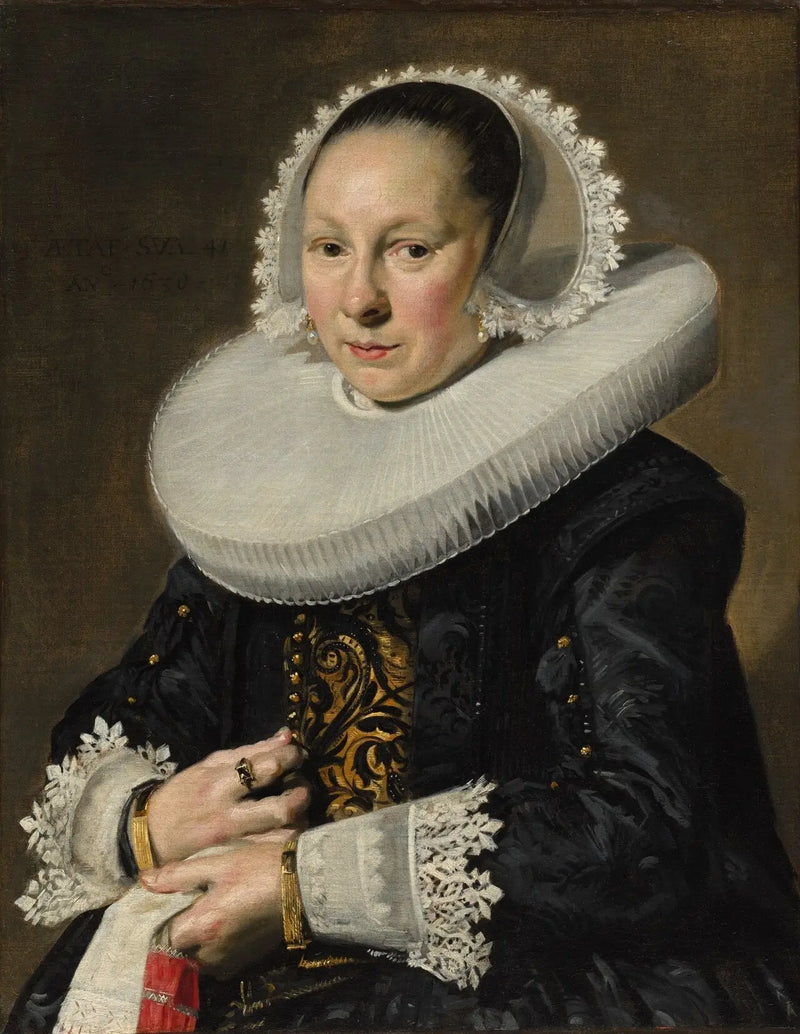 Portret Aeltje Dircksdr. Pater (1597-1678) - Frans Hals