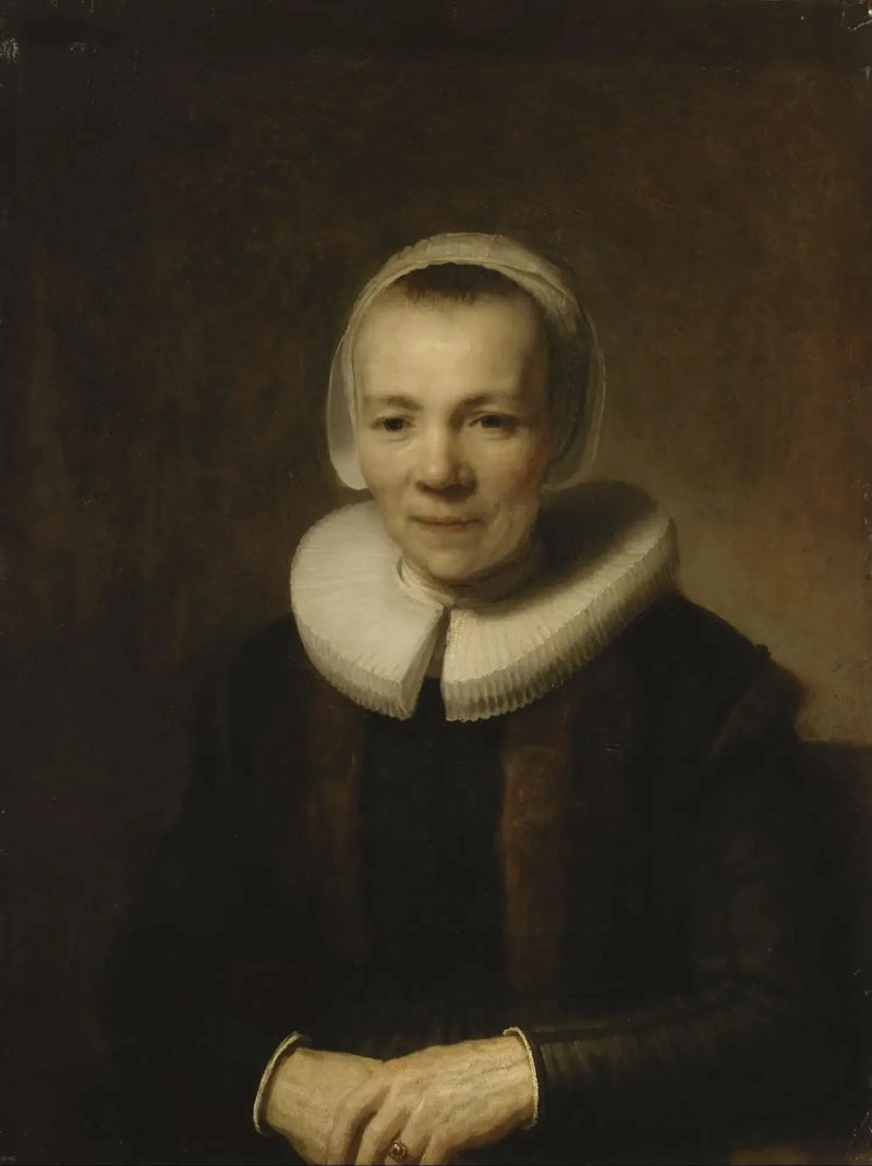 Portret Baertje Martens - Rembrandt