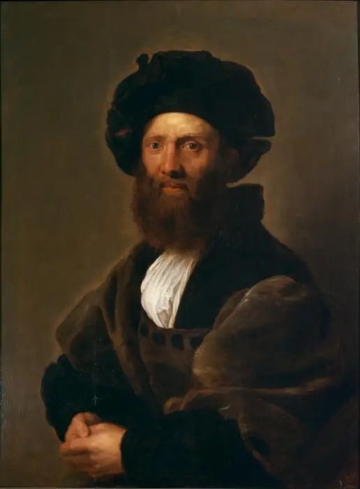 Portret Baldassare Castiglione (według Rafaela) - Peter Paul Rubens